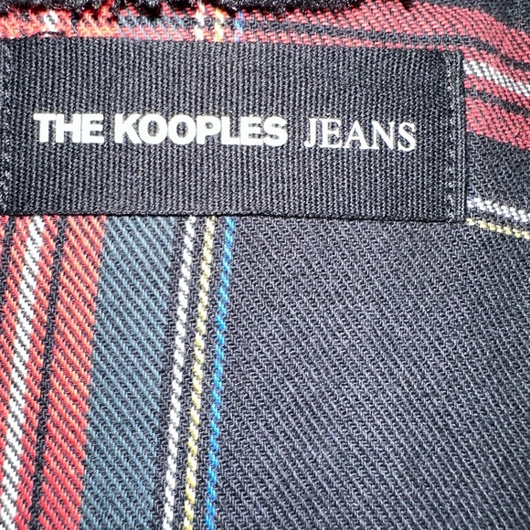 The Kooples Denim Jacket with Removable  Faux-Fur Collar, M, Urban, Party, Retro - Picture 5 of 16